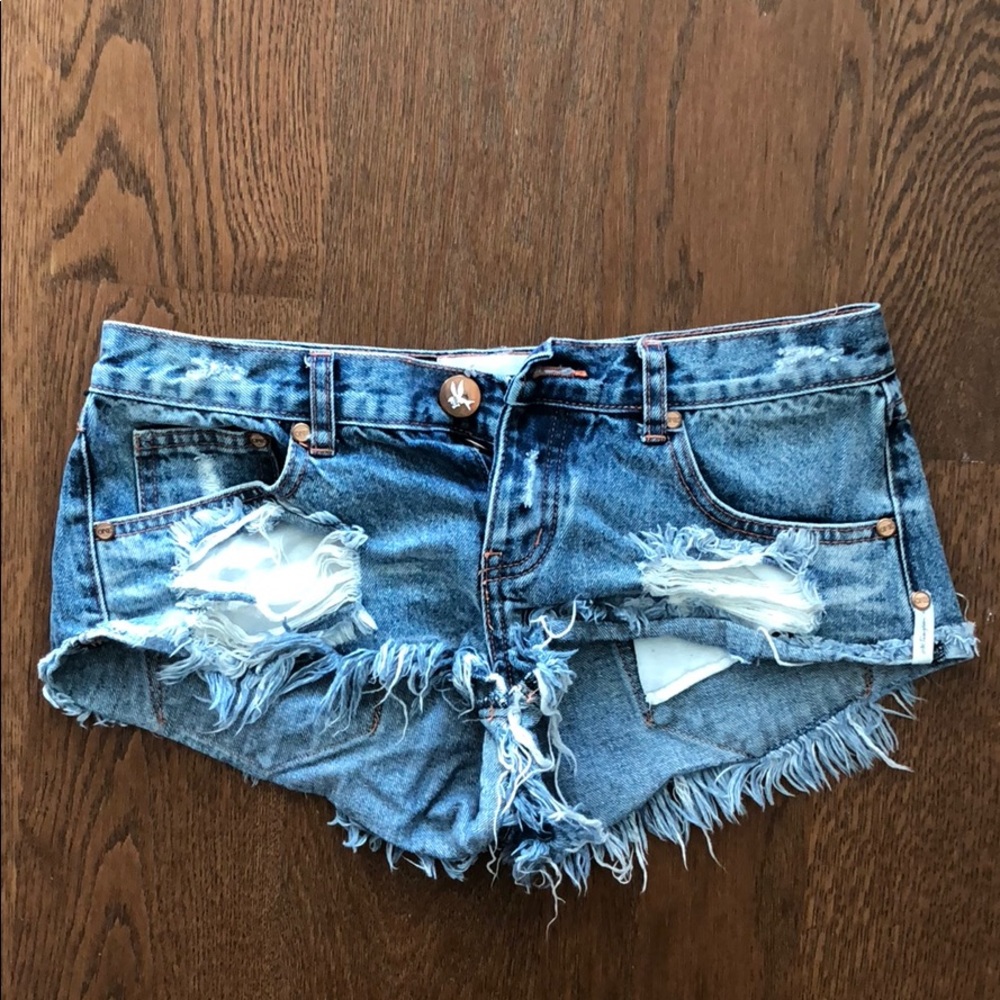 One Teaspoon Trash Whores Shorts